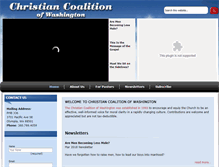 Tablet Screenshot of christiancoalition.us